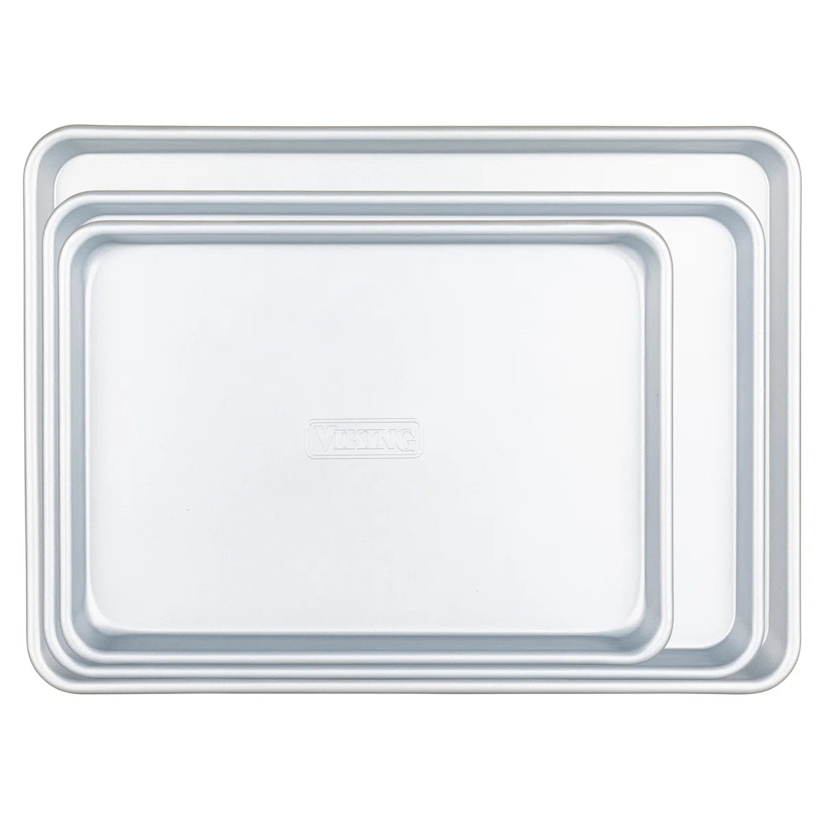 3 Piece Nonstick Aluminized Steel Baking Sheet Set