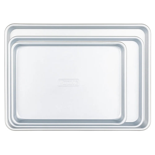 3 Piece Nonstick Aluminized Steel Baking Sheet Set