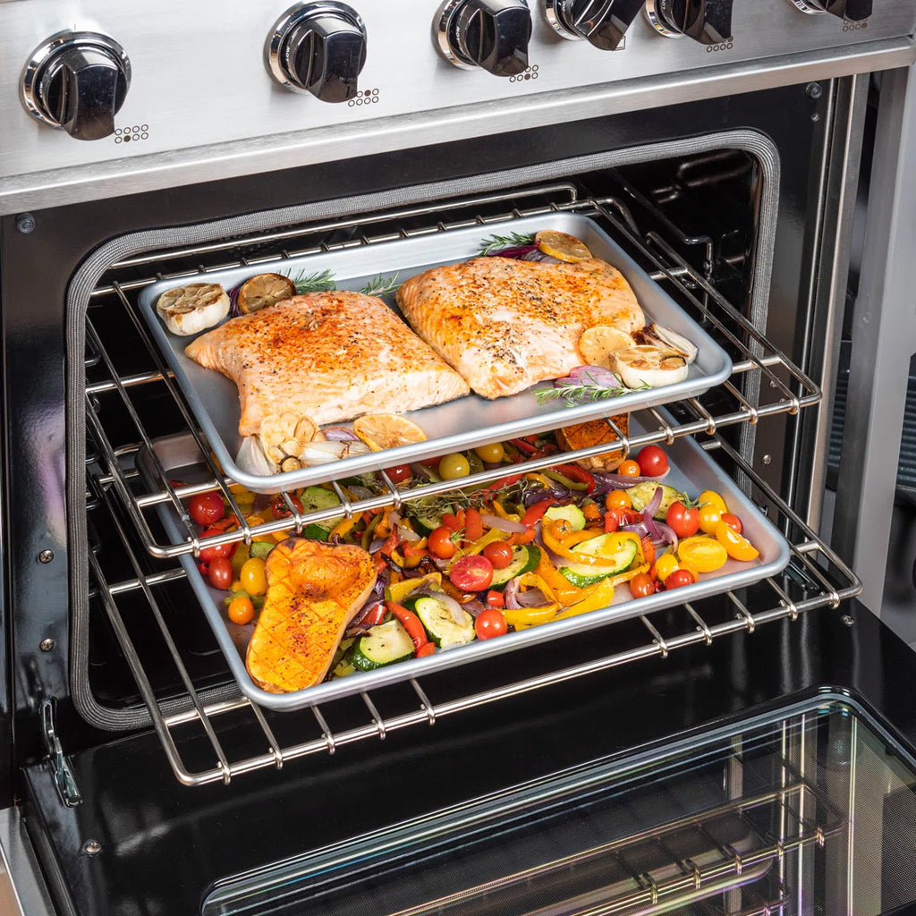 3 Piece Nonstick Aluminized Steel Baking Sheet Set